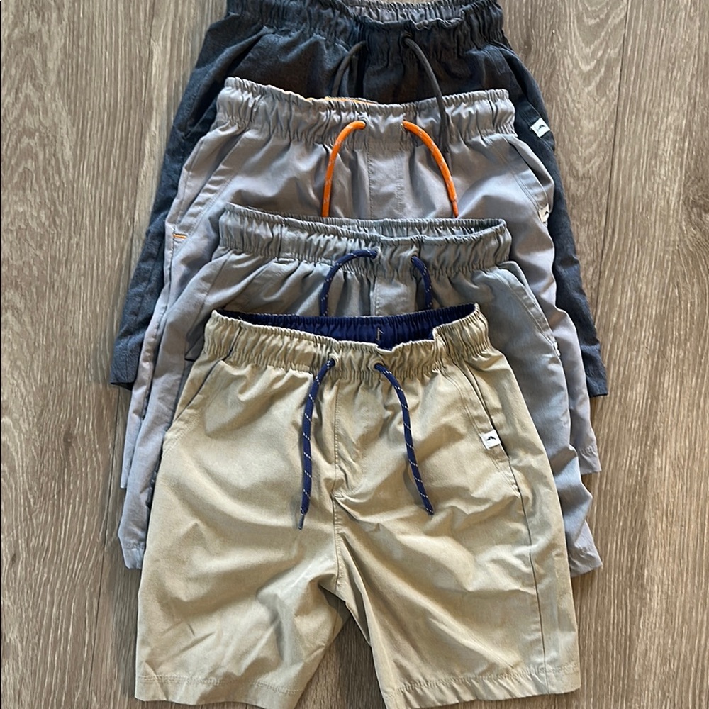 Tommy Bahama Black and Gray Relaxed Fit Shorts